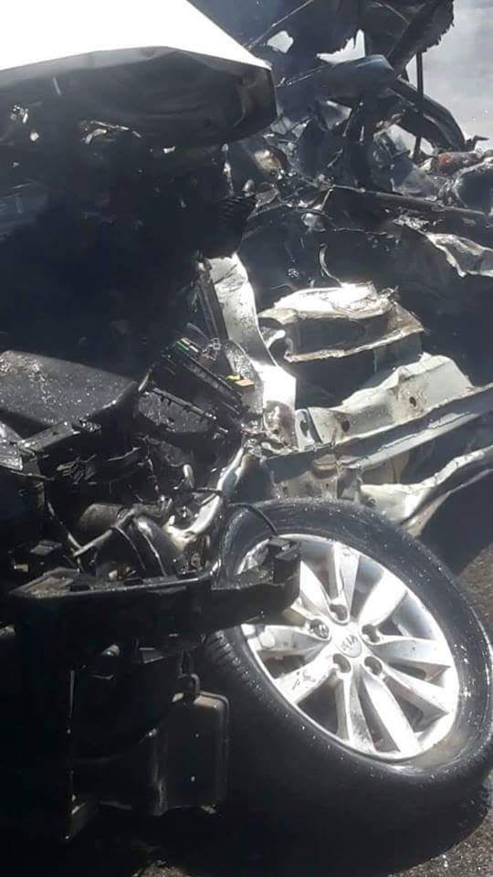 مصرع 3 نساء وشاب وطفل حرقًا في حادث طرق